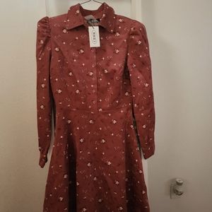 Cider Courdoroy Dress